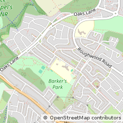 Map of Rotherham, South Yorkshire