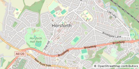 Map of Leeds