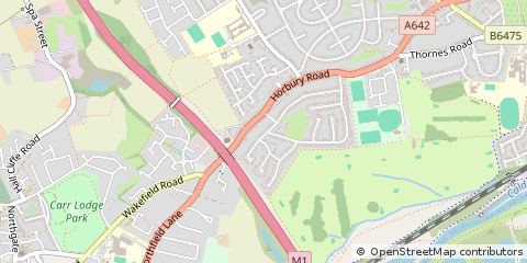 Map of Wakefield