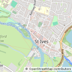 Map of ST. Ives, Cambridgeshire