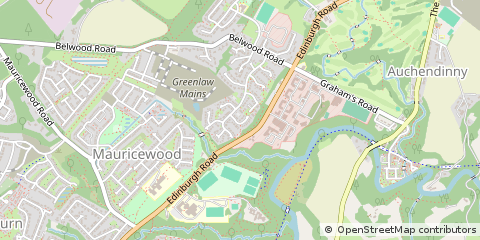 Map of Penicuik