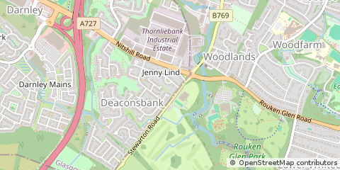 Map of Glasgow