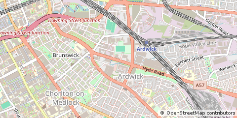 Map of Manchester