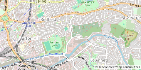 Map of 160 Blackswarth Road, Bristol