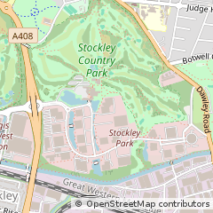 Map of Uxbridge