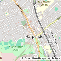 Map of Harpenden