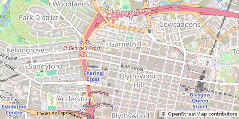 Map of Glasgow