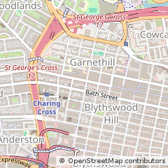 Map of Glasgow