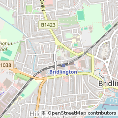Map of Bridlington, East Riding of Yorkshire