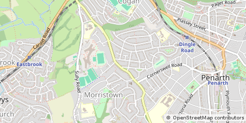 Map of Penarth