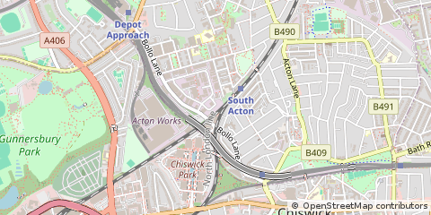 Map of London, Middlesex