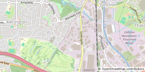 Map of Manchester