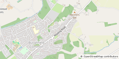 Map of Reading, Berkshire