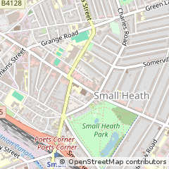 Map of Birmingham