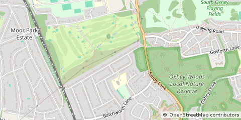 Map of Northwood