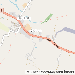 Map of Tarporley, Cheshire