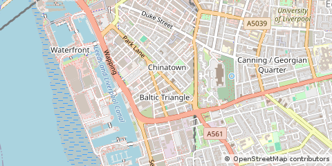 Map of Liverpool
