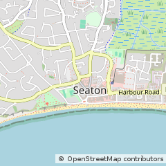 Map of Seaton, Devon