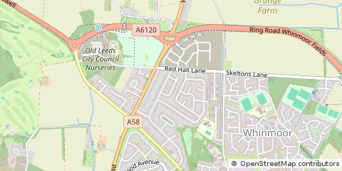 Map of Leeds