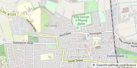 Map of Hull, East Yorkshire