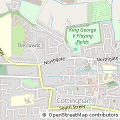 Map of Hull, East Yorkshire