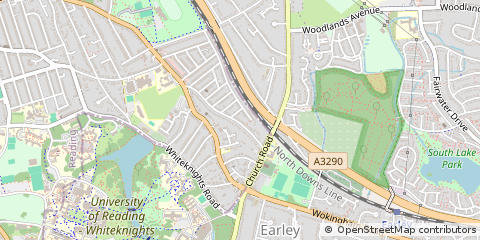 Map of Reading
