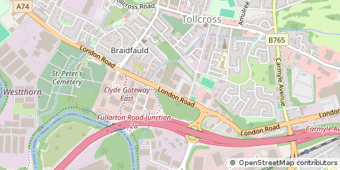 Map of Glasgow