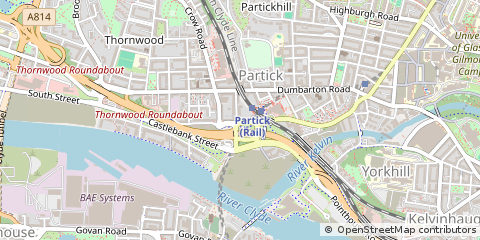 Map of Glasgow