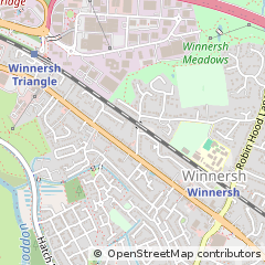 Map of Wokingham