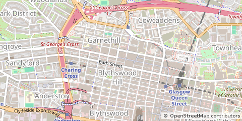 Map of Glasgow