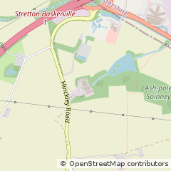 Map of Hinckley, Leicester