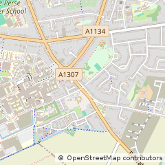 Map of Cambridge, Cambridgeshire