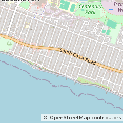 Map of Peacehaven, East Sussex