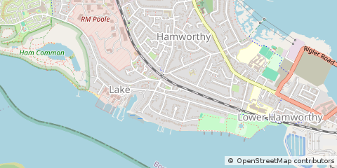 Map of Poole