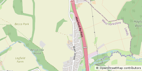 Map of Leeds