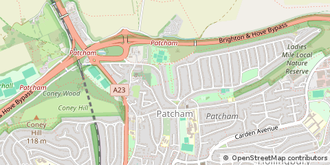 Map of Brighton