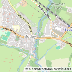 Map of Botley, Hampshire