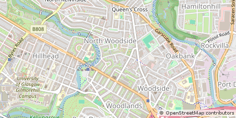 Map of Glasgow