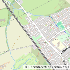 Map of Borehamwood, Hertfordshire