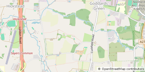 Map of Hassocks
