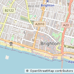Map of Brighton, Brighton and Hove