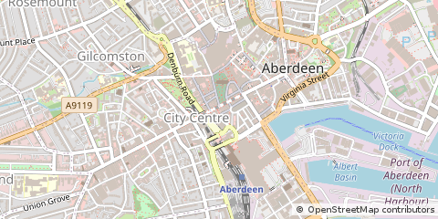 Map of Aberdeen