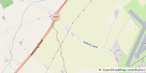 Map of Northampton, Northamptonshire