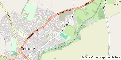 Map of Estate, Tetbury, Gloucestershire