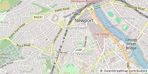 Map of Newport