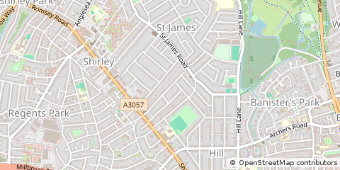 Map of Southampton
