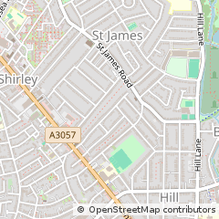 Map of Southampton