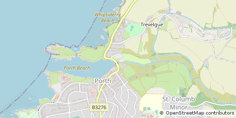 Map of NR Newquay, Cornwall