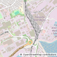 Map of Cardiff