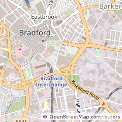Map of Bradford